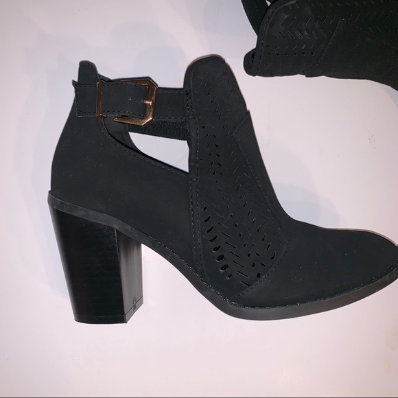 Black Ankle Booties - Picture 6 of 8